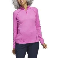 Adidas Golf Adidas Womens Embossed Quarter Zip Jacket -Brands Shop HT1267 82714.1679077396