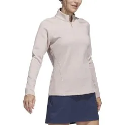 Adidas Golf Adidas Womens Embossed Quarter Zip Jacket -Brands Shop HT1270 33560.1679077402