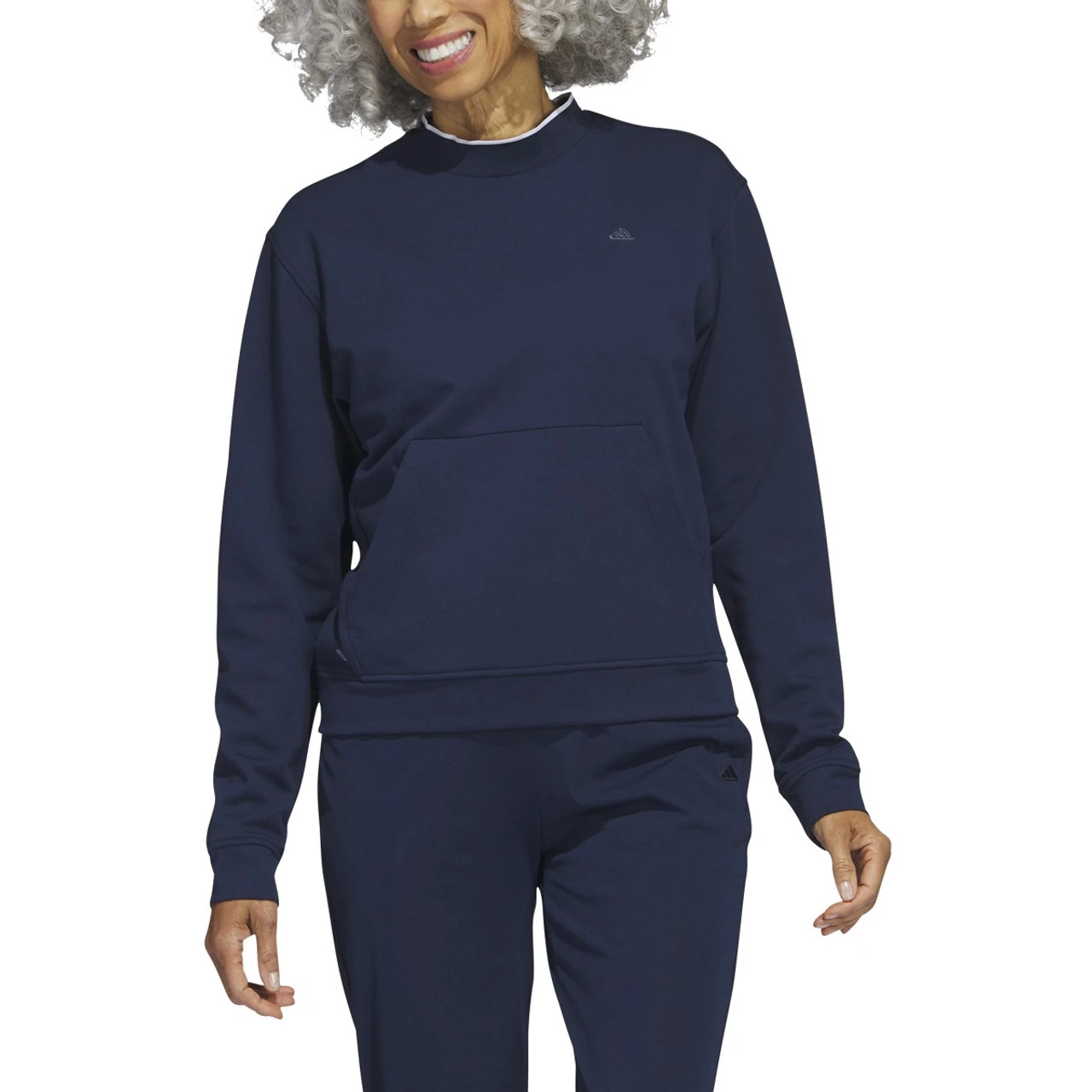 Adidas Golf Adidas Womens Go-To Sweatshirt 7 Adidas Golf Adidas Womens Go-To Sweatshirt - Image 5