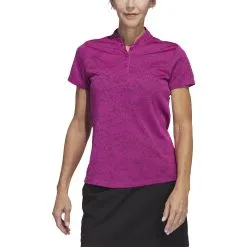 Adidas Golf Adidas Womens Jacquard Polo