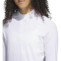 Adidas Golf Adidas Womens Ultimate 365 Solid Quarter Zip Mock -Brands Shop HY3973 03 44515.1678917832