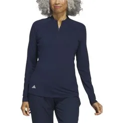 Adidas Golf Adidas Womens Ultimate 365 Solid Quarter Zip Mock -Brands Shop HY3974 09700.1678917832