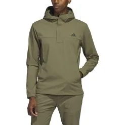 Adidas Golf Adidas Ripstop Quarter Zip Pullover Hoodie