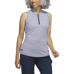 Adidas Golf Adidas Womens Two Color Ottoman Sleeveless Polo -Brands Shop IA7826 17301.1678917474