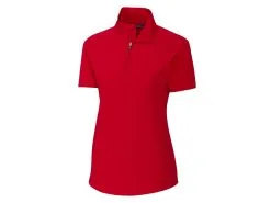 Cutter & Buck Womens Response Short-Sleeve Half-Zip -Brands Shop LCC00002 RD MANN HG 33833.1669059809