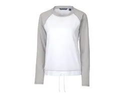 Cutter & Buck Ladies Response Hybrid Top -Brands Shop LCC00003 WH MANN HG 53786.1649709751