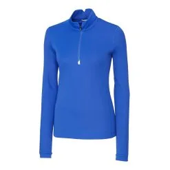 Cutter & Buck Ladies Traverse Stretch Quarter Zip Pullover -Brands Shop LCK00033 CEN MANN HG 72287.1668803655