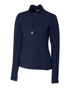 Cutter & Buck Ladies Traverse Stretch Quarter Zip Pullover -Brands Shop LCK00033 LYN MANN HG 40852.1668803655