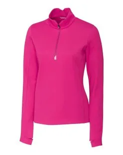 Cutter & Buck Ladies Traverse Stretch Quarter Zip Pullover -Brands Shop LCK00033 RFH MANN HG 71462.1668803655