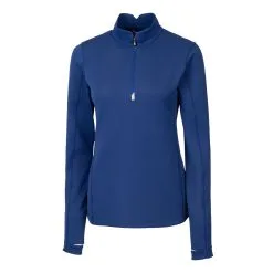 Cutter & Buck Ladies Traverse Stretch Quarter Zip Pullover -Brands Shop LCK00033 TBL MANN HG 49409.1668803655
