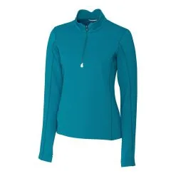 Cutter & Buck Ladies Traverse Stretch Quarter Zip Pullover -Brands Shop LCK00033 TB MANN HG 46812.1668803655