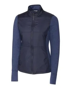 Cutter & Buck Ladies Long Sleeve Stealth Full Zip Jacket -Brands Shop LCK00042 LYN MANN HG 76501.1668548597