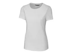 Cutter & Buck Womens Rely Tee -Brands Shop LCK00058 WH MANN HG 05799.1649710706