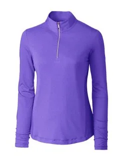 Cutter & Buck Ladies Madeline Half Zip Mockneck Top 12 Cutter & Buck Ladies Madeline Half Zip Mockneck Top -Brands Shop LCK08651 GPE MANN HG 48196.1649800453
