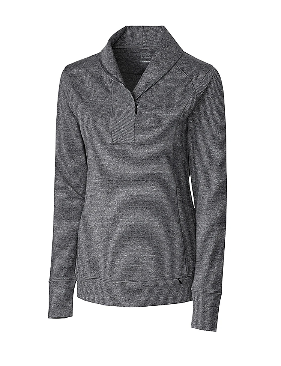 Cutter & Buck Ladies Shoreline Half-Zip 5 Cutter & Buck Ladies Shoreline Half-Zip - Image 4