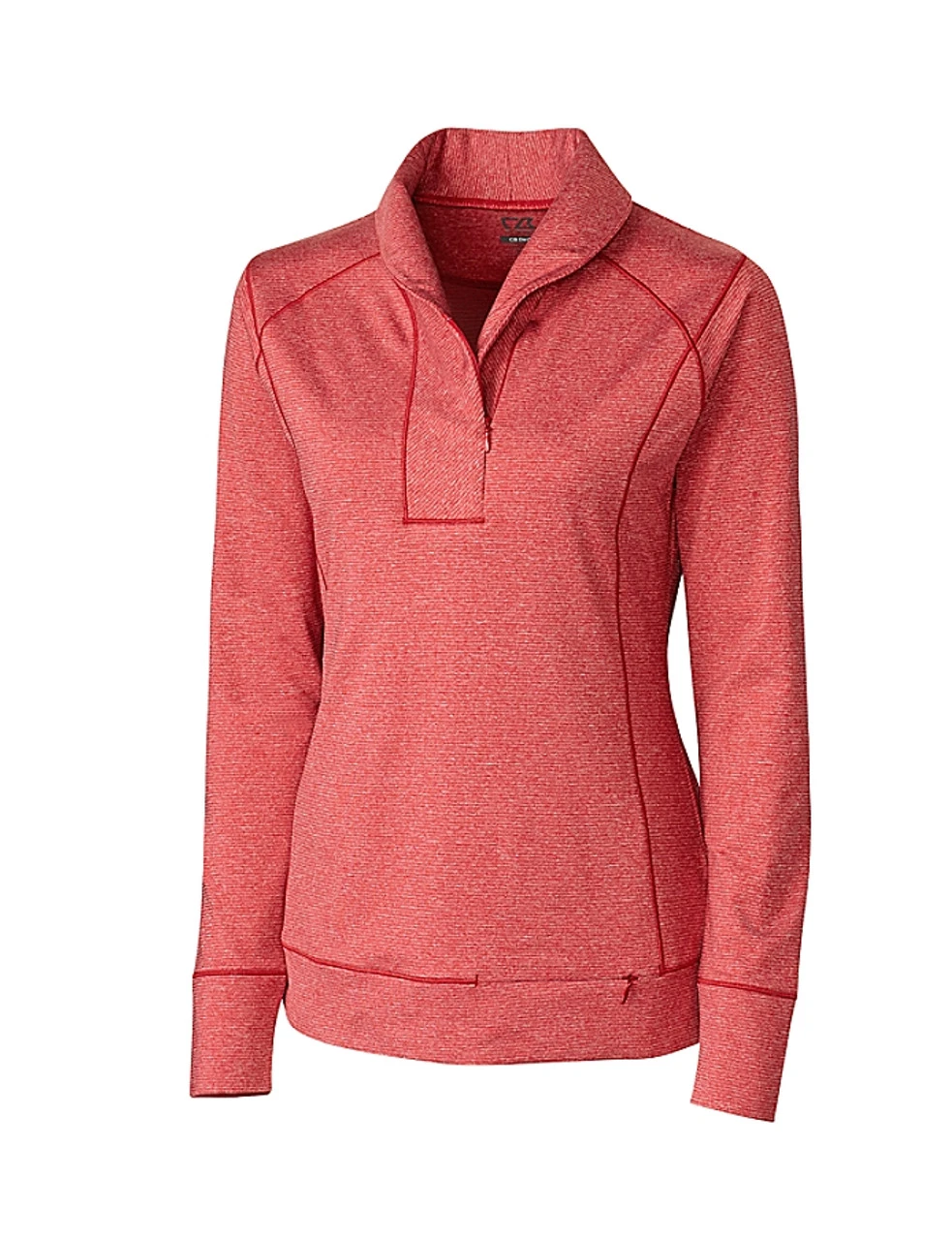 Cutter & Buck Ladies Shoreline Half-Zip 4 Cutter & Buck Ladies Shoreline Half-Zip - Image 3