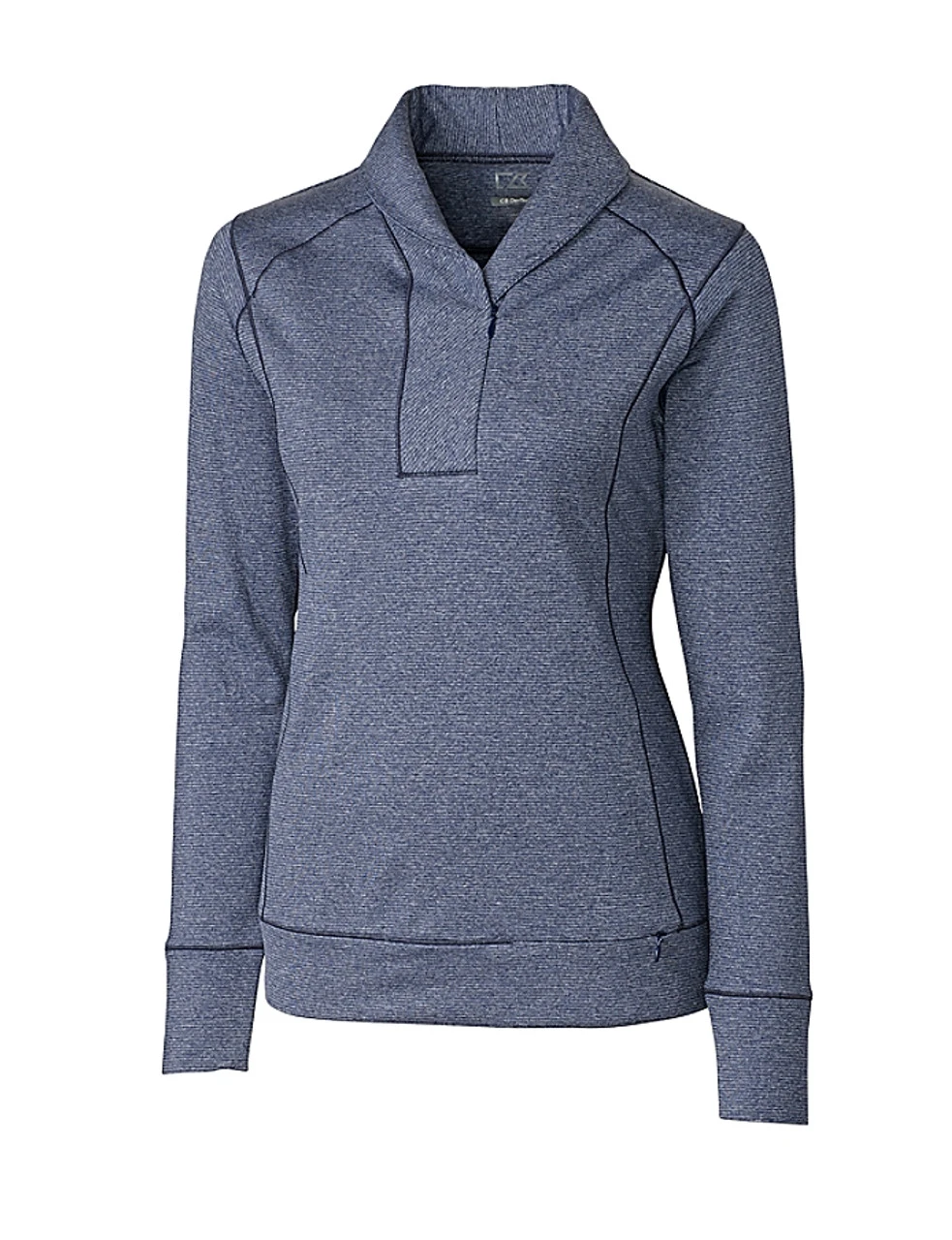 Cutter & Buck Ladies Shoreline Half-Zip 9 Cutter & Buck Ladies Shoreline Half-Zip - Image 8