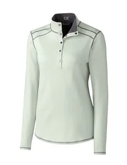 Cutter & Buck Ladies Long Sleeve Evergreen Reversible Overknit -Brands Shop LCK08716 RFL MANN HG 45549.1649798770