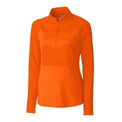 Cutter & Buck Ladies Pennant Sport 3/4 Zip Top -Brands Shop LCK08717 ORB MANN HG 66620.1649798504