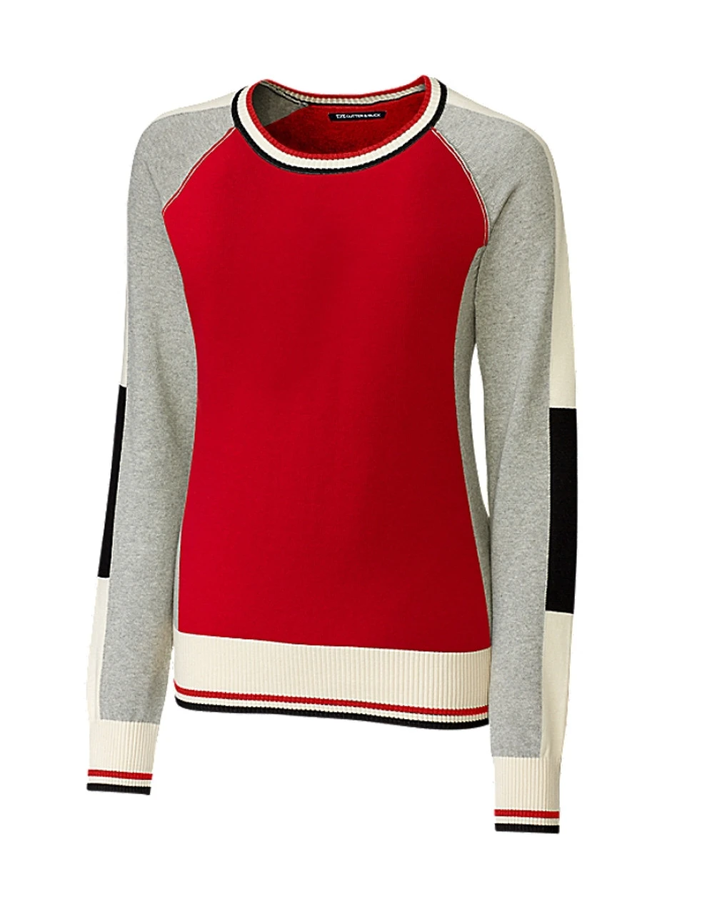 Cutter & Buck Ladies Stride Colorblock Sweater 7 Cutter & Buck Ladies Stride Colorblock Sweater - Image 5