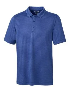 Cutter & Buck Cascade Melange Stripe Polo -Brands Shop MCK00058 TBH MANN HG 32769.1633547890