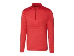 Cutter & Buck Holman Stripe Half Zip 12 Cutter & Buck Holman Stripe Half Zip -Brands Shop MCK00087 CRH MANN HG 60375.1669057662