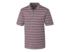 Cutter & Buck Forge Heather Stripe Polo -Brands Shop MCK00112 BRD MANN HG 21776.1668804695