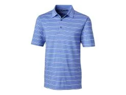 Cutter & Buck Forge Heather Stripe Polo -Brands Shop MCK00112 CEN MANN HG 34038.1668804695