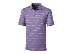 Cutter & Buck Forge Heather Stripe Polo -Brands Shop MCK00112 MJS MANN HG 14610.1668804695