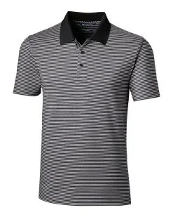 Cutter & Buck Forge Tonal Stripe Tailored Fit Polo -Brands Shop MCK00135 BL MANN HG 29903.1633540911