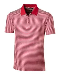 Cutter & Buck Forge Tonal Stripe Tailored Fit Polo -Brands Shop MCK00135 CDR MANN HG 63835.1633540911