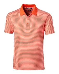 Cutter & Buck Forge Tonal Stripe Tailored Fit Polo -Brands Shop MCK00135 CLO MANN HG 80369.1633540911