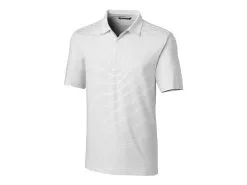 Cutter & Buck Forge Pencil Stripe Polo -Brands Shop MCK00144 WH MANN HG 97149.1637352526