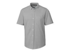 Cutter & Buck Reach Oxford Short-Sleeve Shirt -Brands Shop MCK00175 POL MANN HG 46587.1669061168
