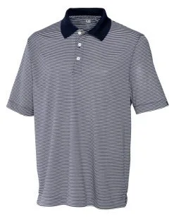 Cutter & Buck DryTec Trevor Stripe - Big & Tall -Brands Shop MCK00332 NVBW MANN HG 45160.1668788916