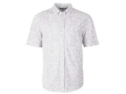 Cutter & Buck Reach Oxford Palm Print Polo -Brands Shop MCK01125 POL MANN HG 72611.1669062721