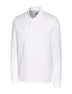 Cutter & Buck Advantage Long Sleeve Polo -Brands Shop MCK09322 WH MANN HG 26503.1638381417