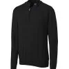 Cutter & Buck Long Sleeve Douglas Half Zip Mock - Big & Tall -Brands Shop MCS07725 BL MANN HG 58081.1668798898