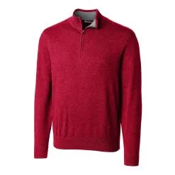 Cutter & Buck Lakemont Tri-Blend Quarter Zip Sweater -Brands Shop MCS07728 CDR MANN HG 34578.1649369430