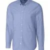 Cutter & Buck Long Sleeve Stretch Oxford Shirt -Brands Shop MCW00138 FB MANN HG 20085.1668637787