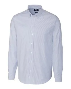 Cutter & Buck Long Sleeve Stretch Oxford Stripe Shirt -Brands Shop MCW00141 FB MANN HG 65386.1637274261