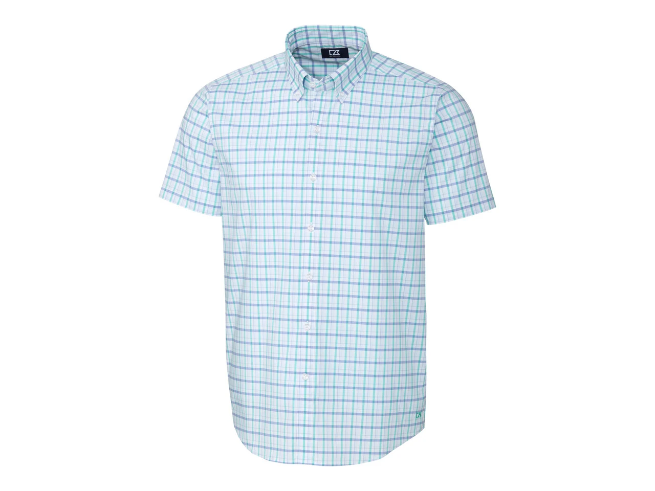 Cutter & Buck Soar Windowpane Plaid Shirt 5 Cutter & Buck Soar Windowpane Plaid Shirt - Image 3