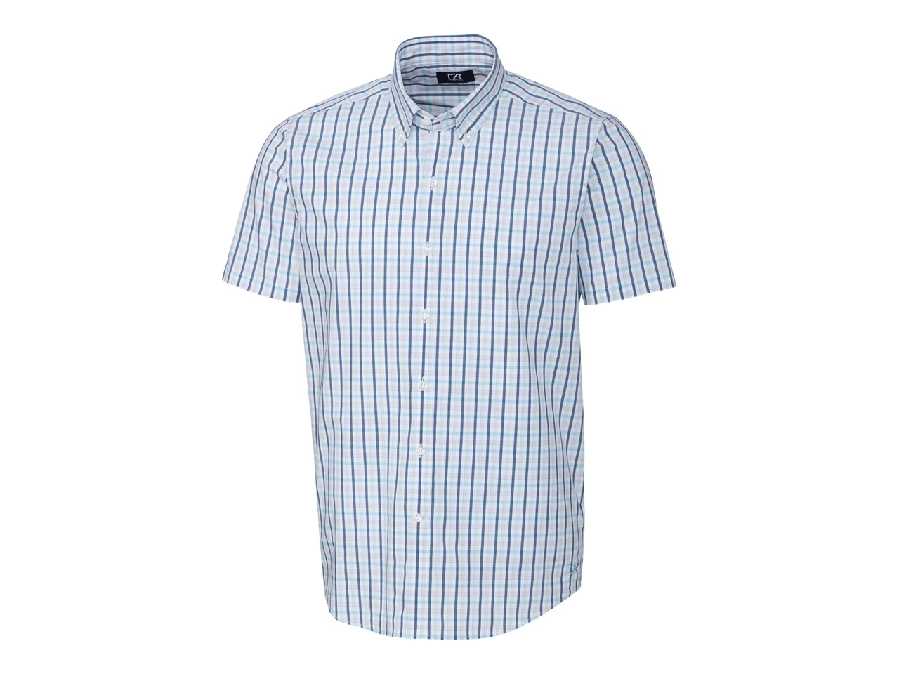 Cutter & Buck Soar Windowpane Plaid Shirt 6 Cutter & Buck Soar Windowpane Plaid Shirt - Image 4