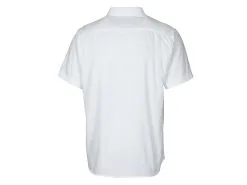 Cutter & Buck Windward Twill Short Sleeve Shirt -Brands Shop MCW00211 WH MANNB HG 08282.1669062406