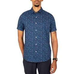 Cutter & Buck Windward Daub Print Shirt