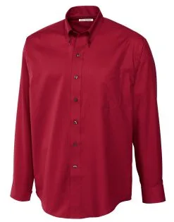 Cutter & Buck Long Sleeve Epic Easy Care Fine Twill - Big & Tall -Brands Shop MCW09180 CDR MANN HG 49437.1668801586