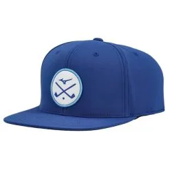Mizuno Golf Mizuno Crossed Clubs Snapback Cap -Brands Shop Mizuno Crossed Clubs Snapback Cap Royal a 41582.1663094590