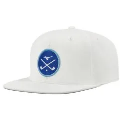 Mizuno Golf Mizuno Crossed Clubs Snapback Cap -Brands Shop Mizuno Crossed Clubs Snapback Cap WHT a 42546.1663094602