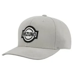 Mizuno Golf Mizuno Patch Snapback Cap -Brands Shop Mizuno Patch Snapback Cap Grey a 10781.1678384285