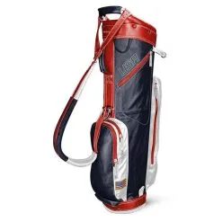 Sun Mountain Leather Cart Bag -Brands Shop NavyWHiteRed 19245.1621612874
